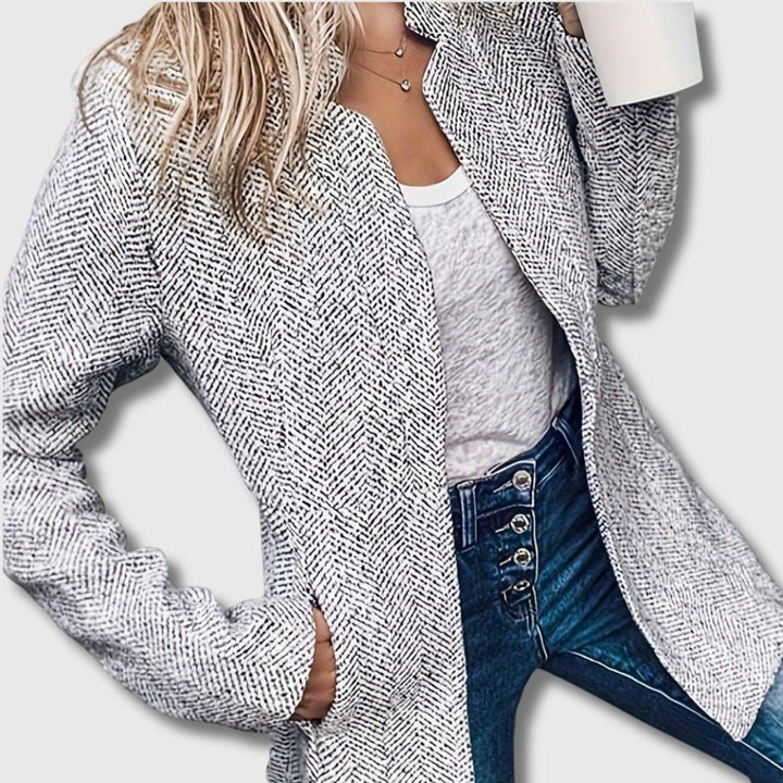 Elena - Women's Elegance Winter Blazer Limited Edition