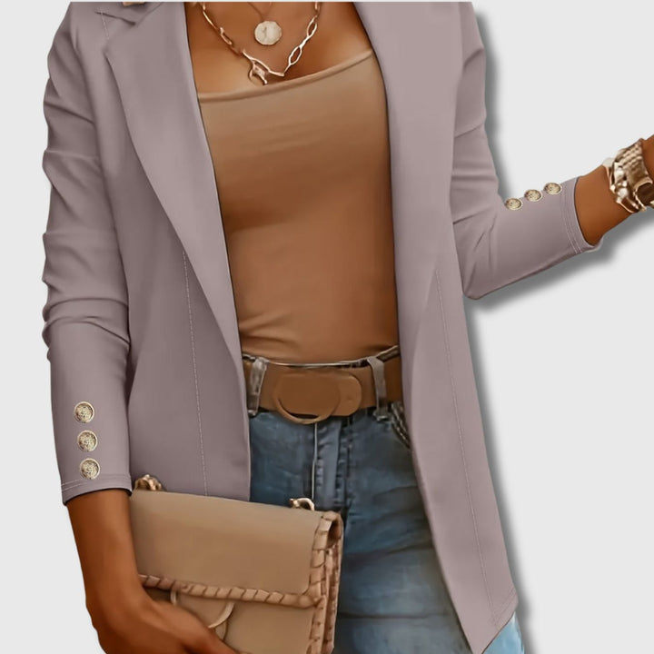 Clara - Women's Elegant Long Jacket Limited Edition