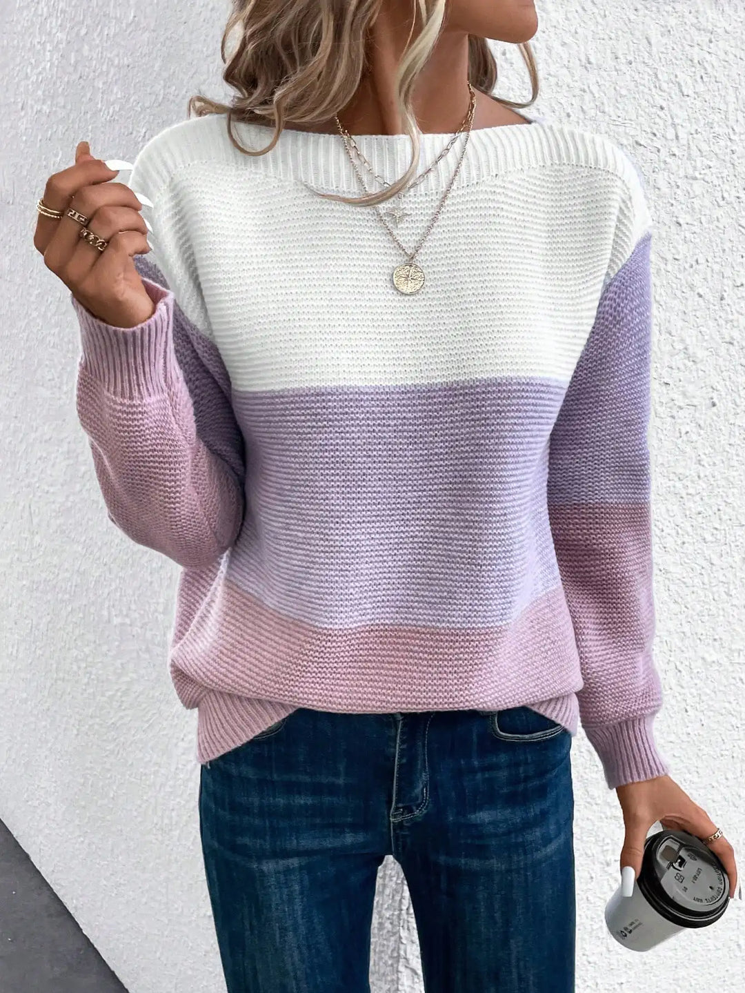 Tamsin - Ombre Knit Jumper