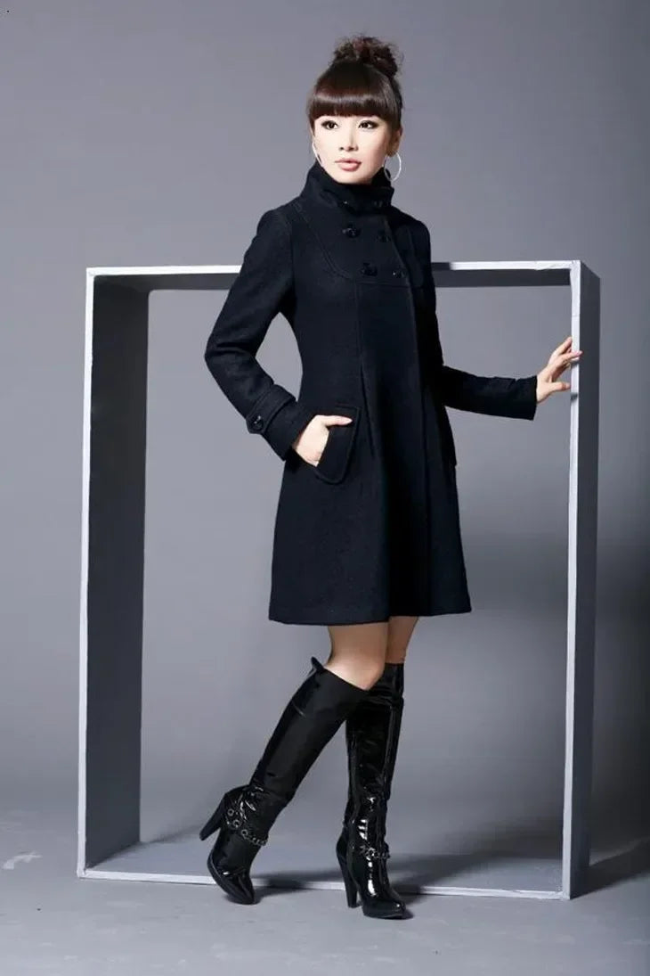 Rosaline - Elegant Dress Coat