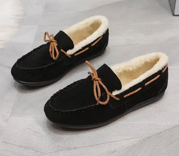 Holly - Plush-Lined Casual Loafers