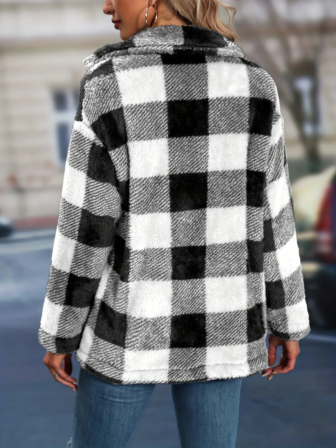 Lyra - Casual Checked Jacket