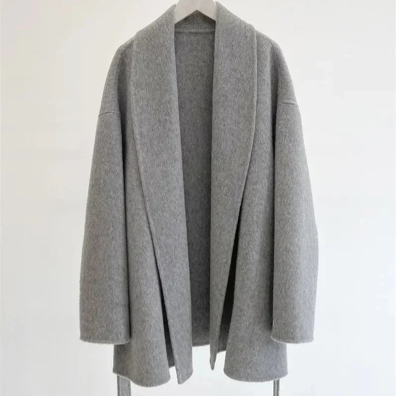 Celeste - Elegant Soft Wool Coat
