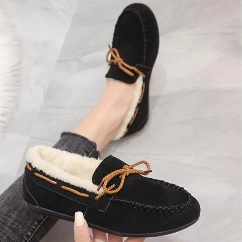 Holly - Plush-Lined Casual Loafers