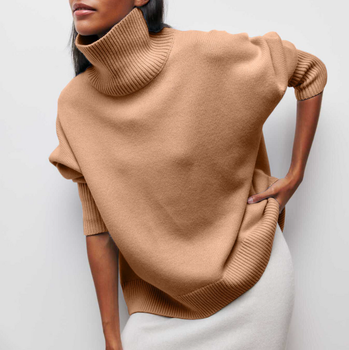 Blythe - Elegant Knitted Roll Neck Jumper