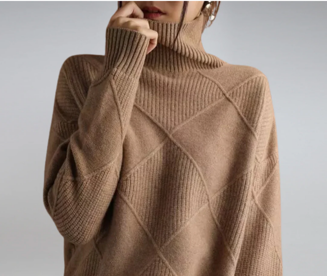 Cassia - Cozy Turtleneck Sweater