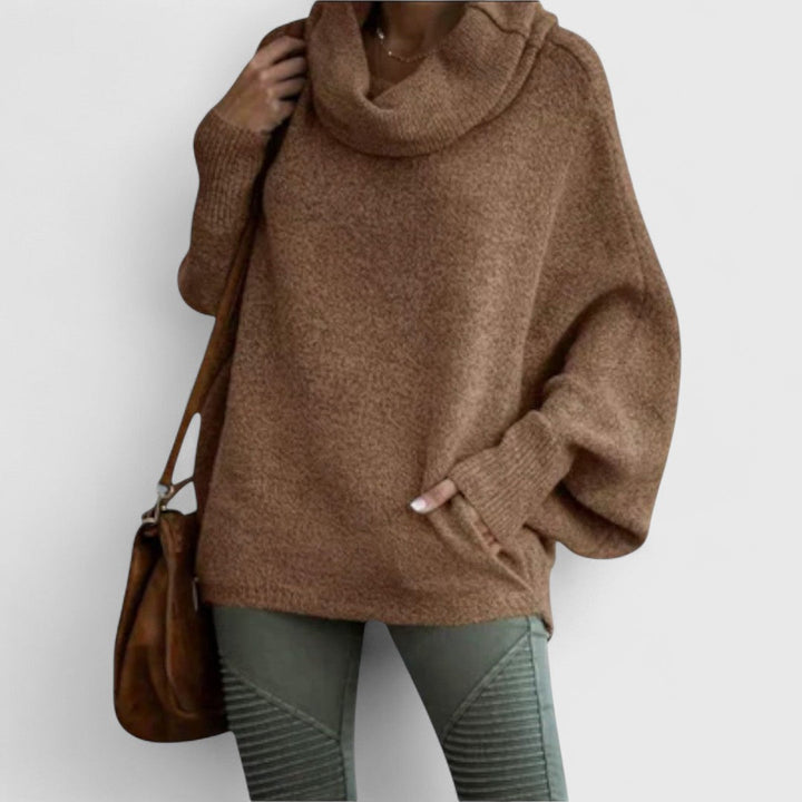 Abigail - Elegant Women's Sweater in Tortoiseshell