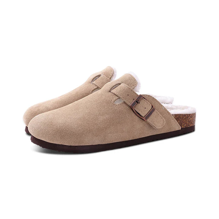 Isabella - Women’s Mules – Non-Slip Warm Winter Slippers