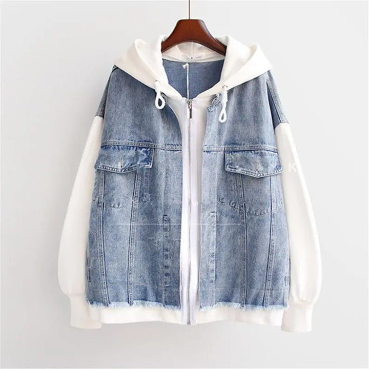 Diana - Denim Hoodie Jacket