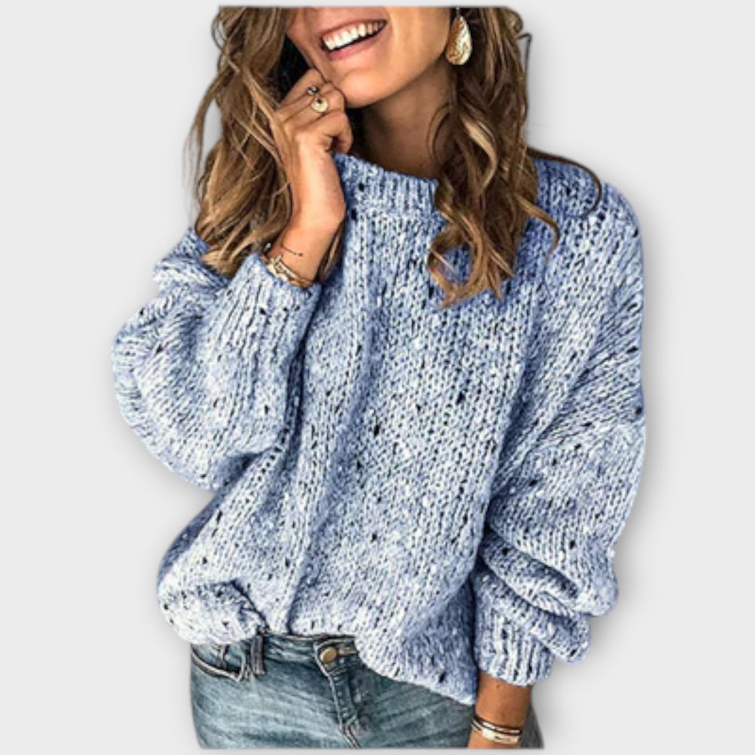 Lydia - Cozy Retro Knit Sweater