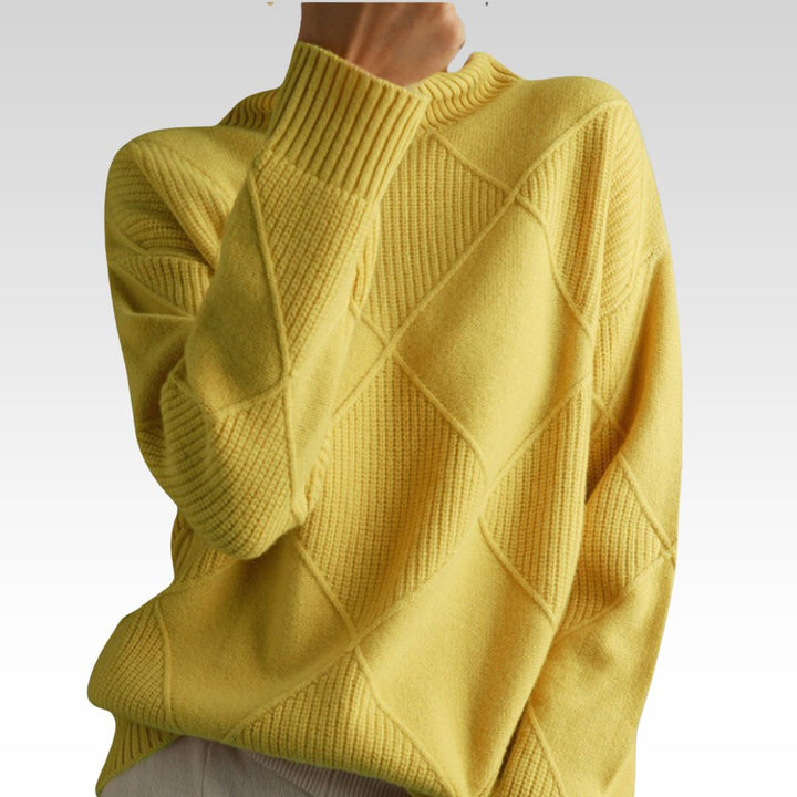 Elowen - Cosy Roll Neck Jumper