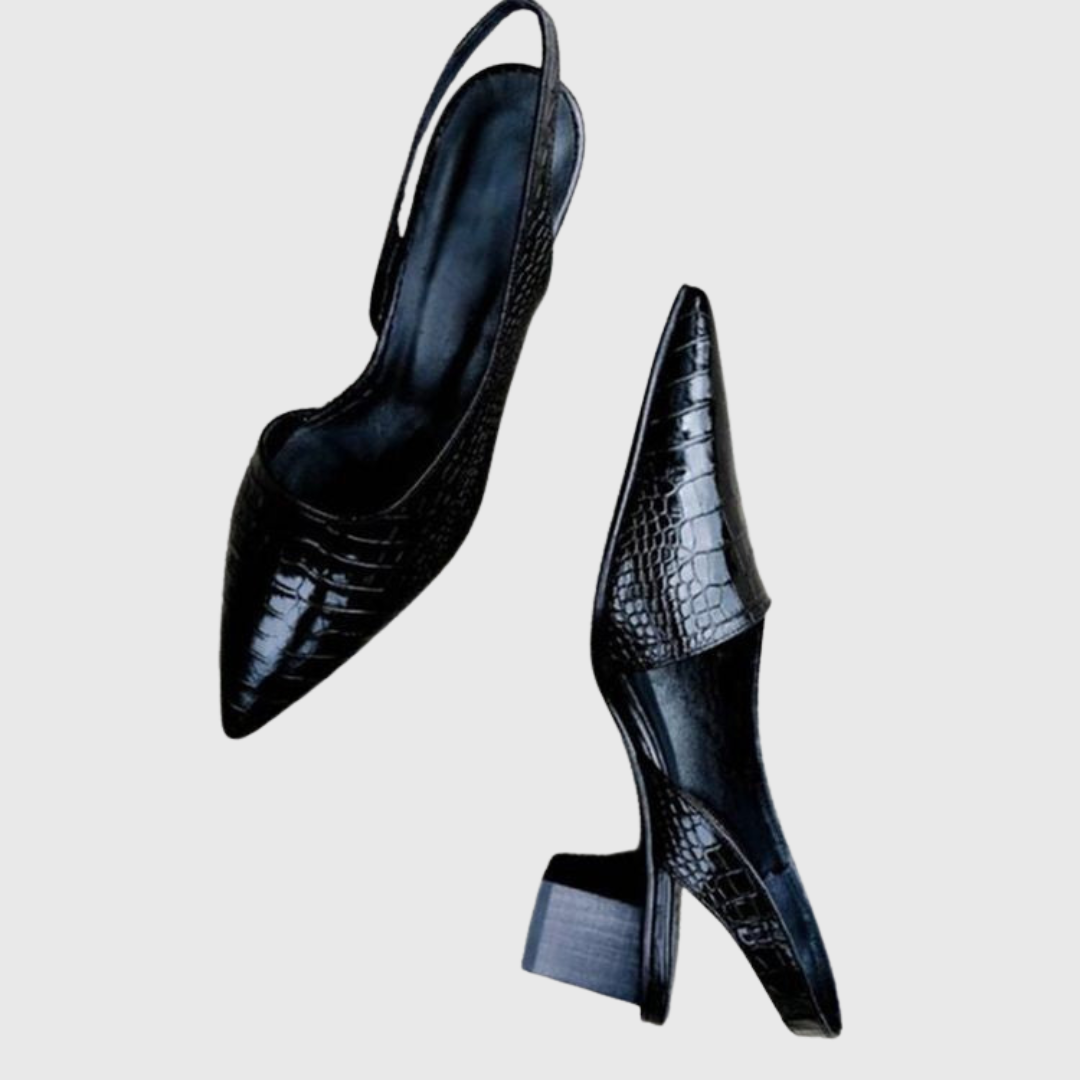 Juliette - Elegant Leather Heels