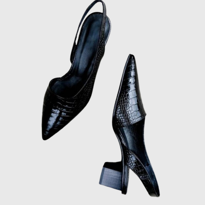 Juliette - Elegant Leather Heels