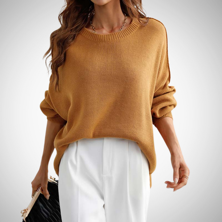 Freya - Solid Knit Sweater