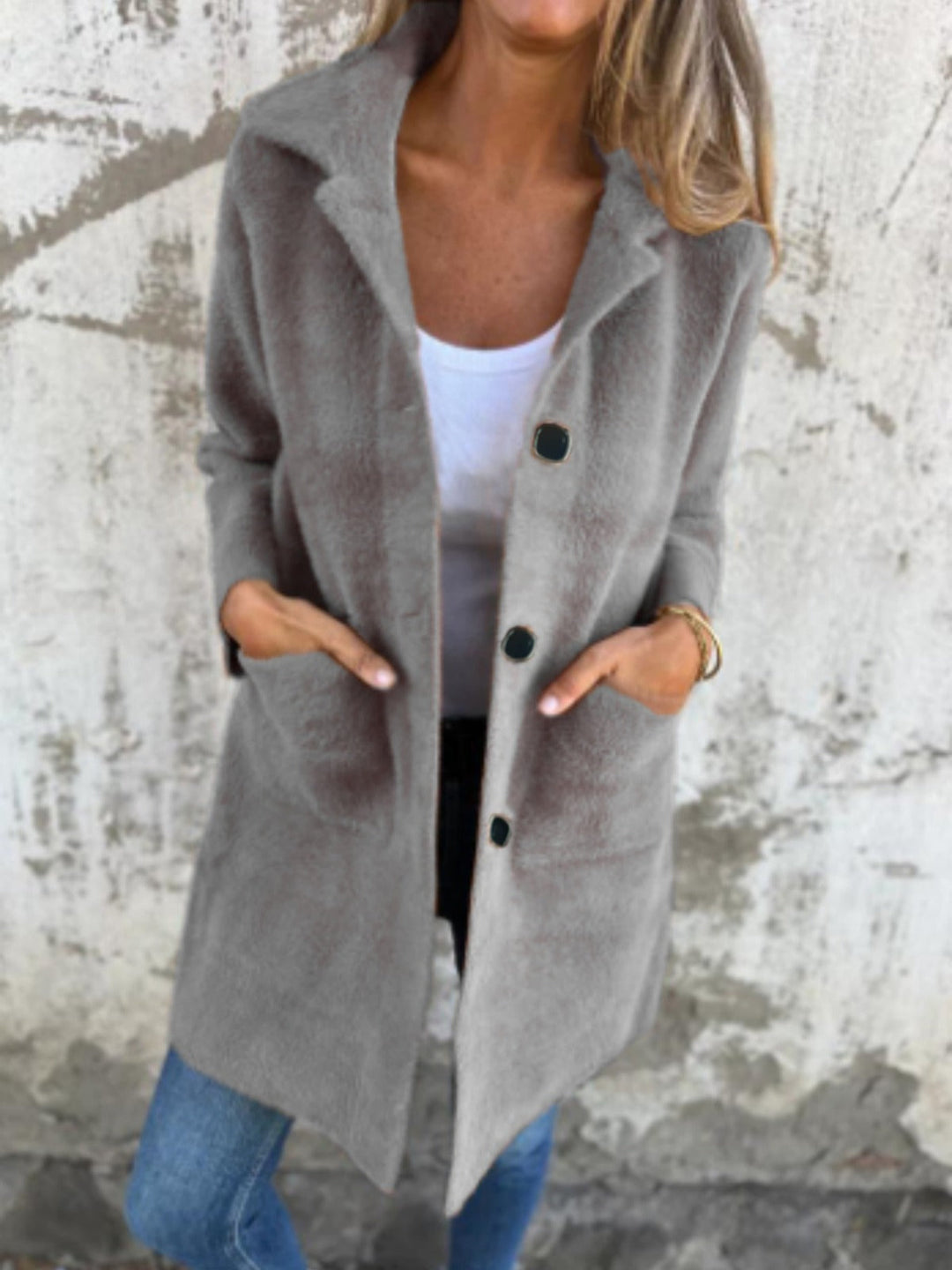 Livia - Elegant chunky coat