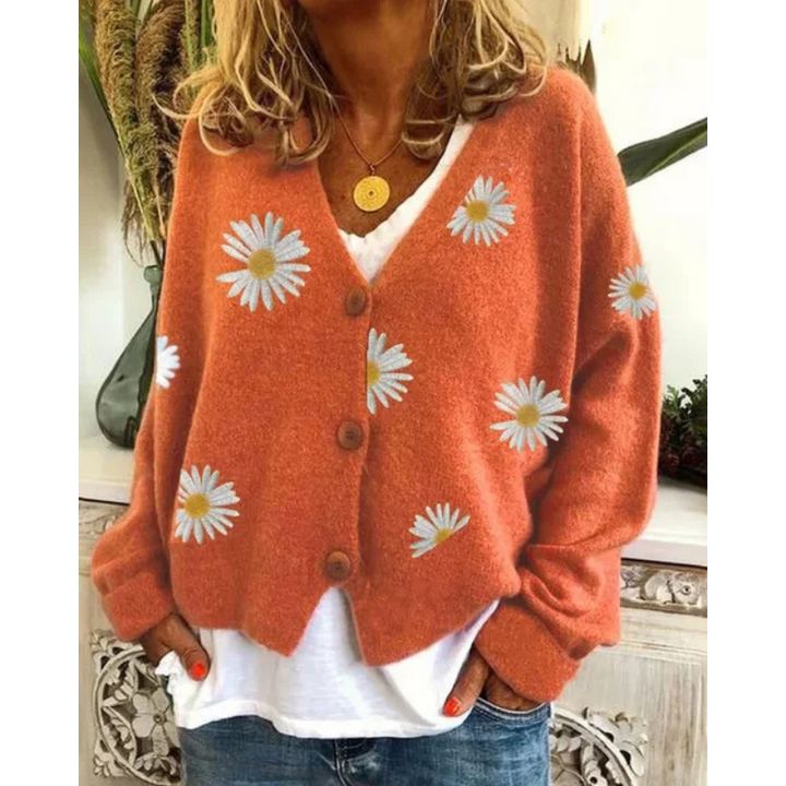 Stella - Embroidered cardigan