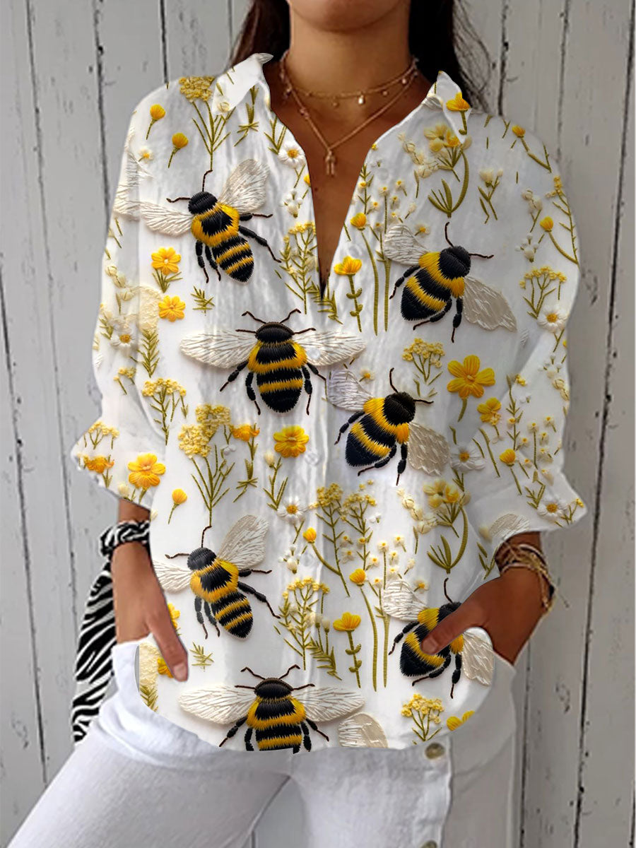 Beatrice - Golden Bee Blouse