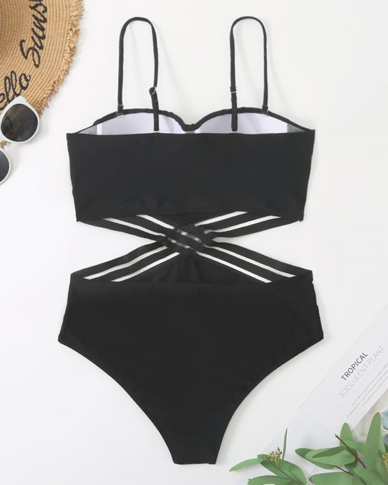 Rebecca - Monokini Backless Swimwear