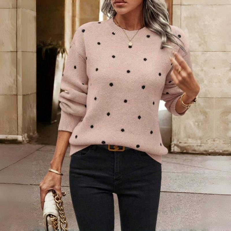 Margot - Elegant Polka Dot jumper