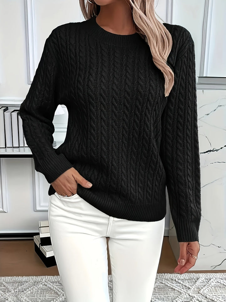 Esther - Casual Loose-Fit Round Neck Sweater