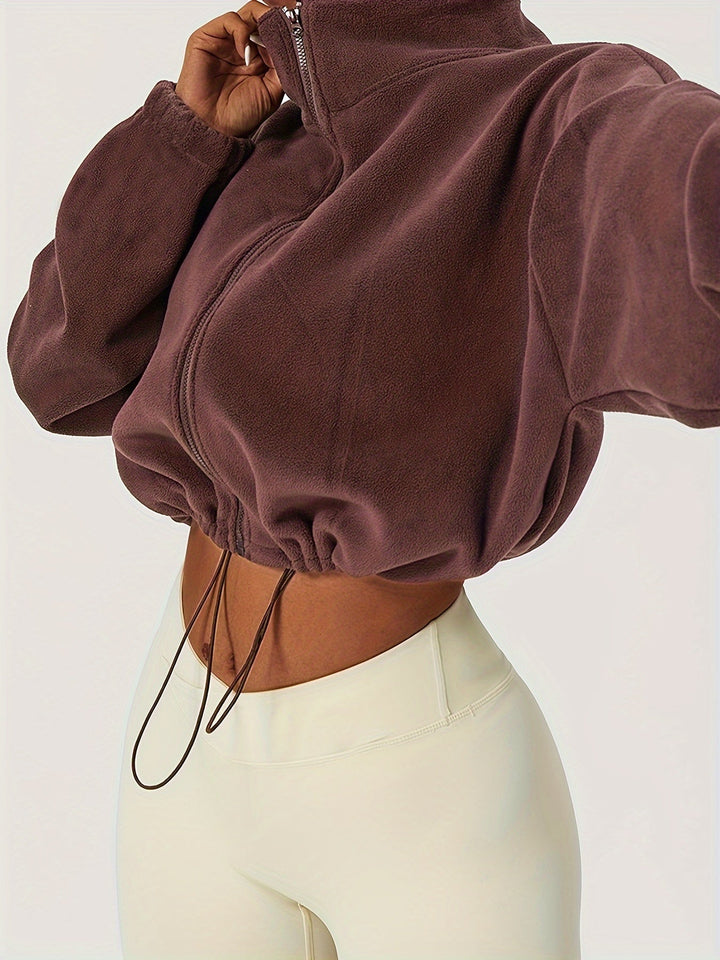 Paloma - Fleece Crop Top