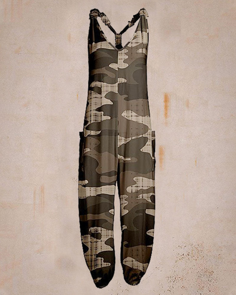 Juliet - Stylish Printed Casual Jumpsuit