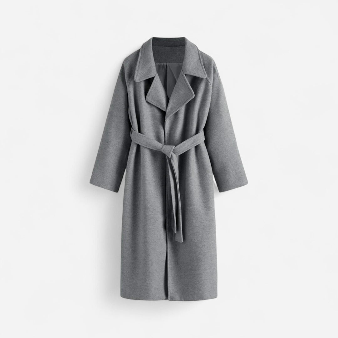 Daphne - Women's Longline Wool Coat