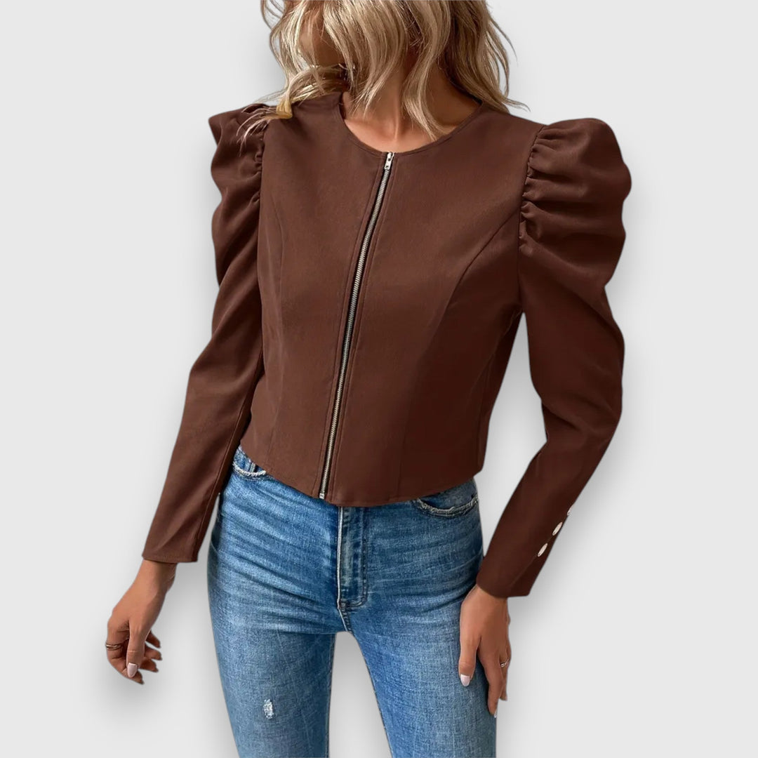 Ava – Women's puff-sleeved jacket