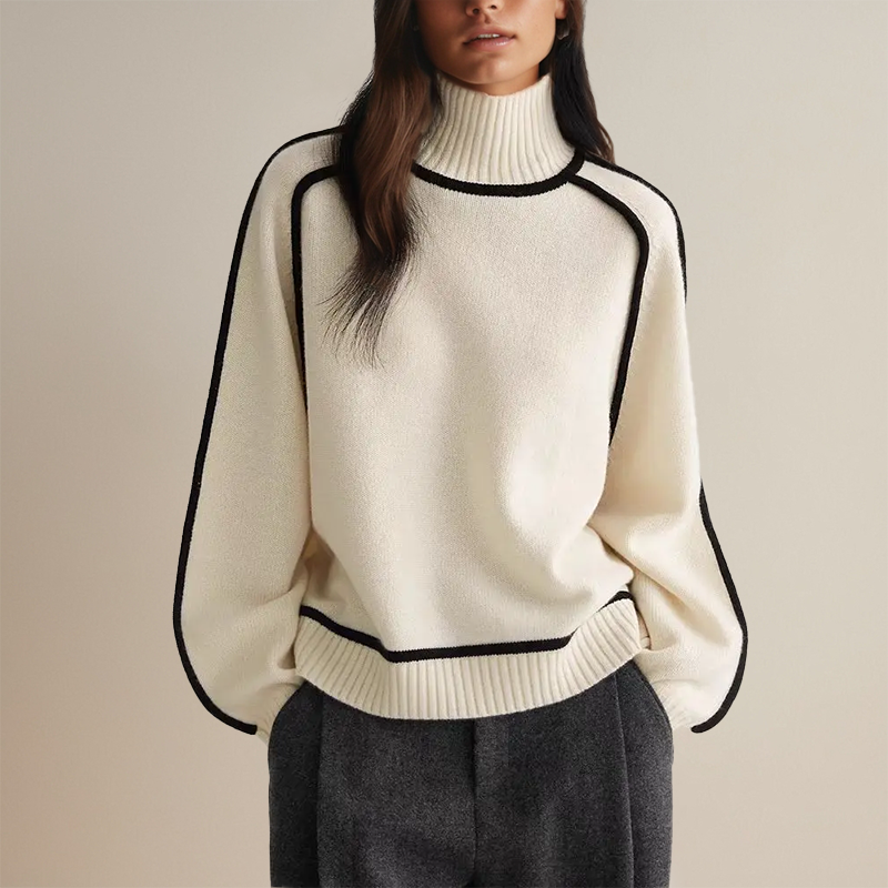 Calista - Women’s Jumper with Turtleneck