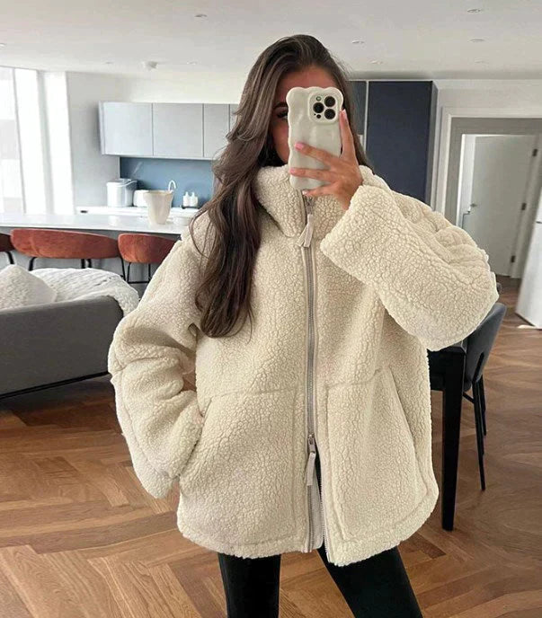 Aria – Oversized Teddy Jackets