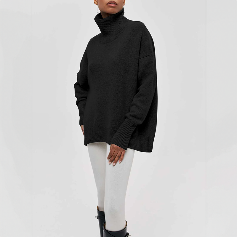 Blythe - Elegant Knitted Roll Neck Jumper