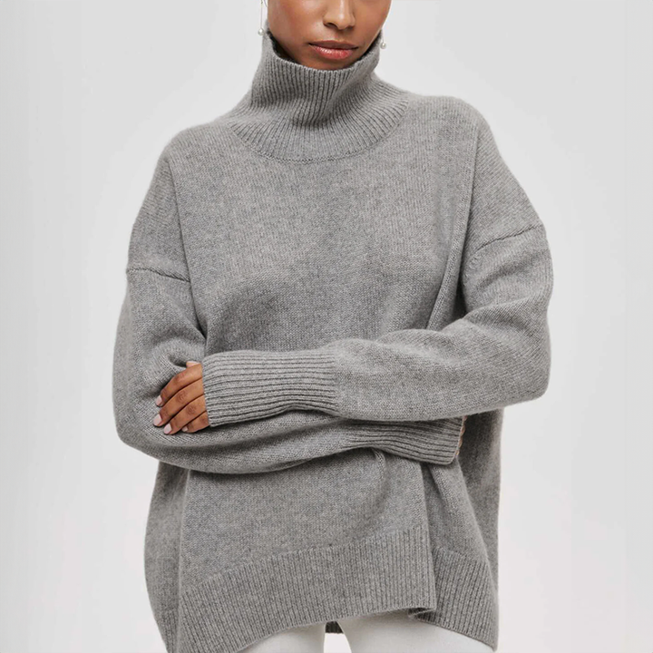Blythe - Elegant Knitted Roll Neck Jumper