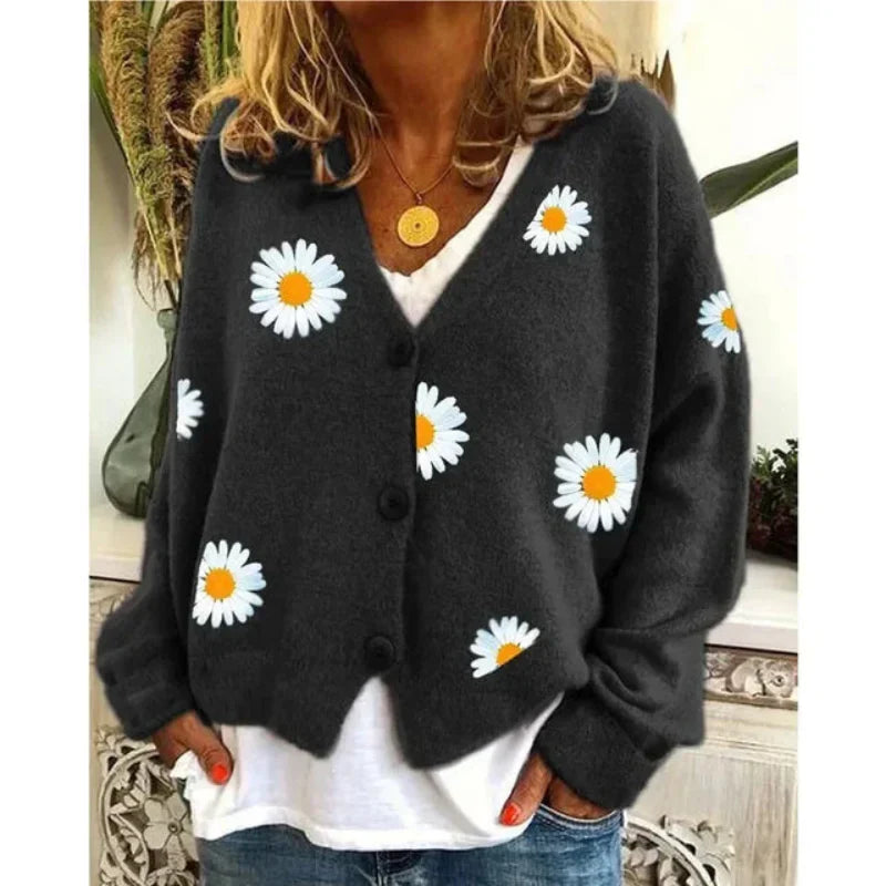 Stella - Embroidered cardigan