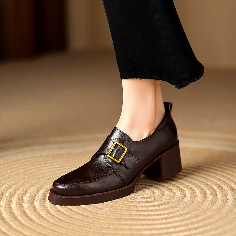 Naomi - Buckle Heels