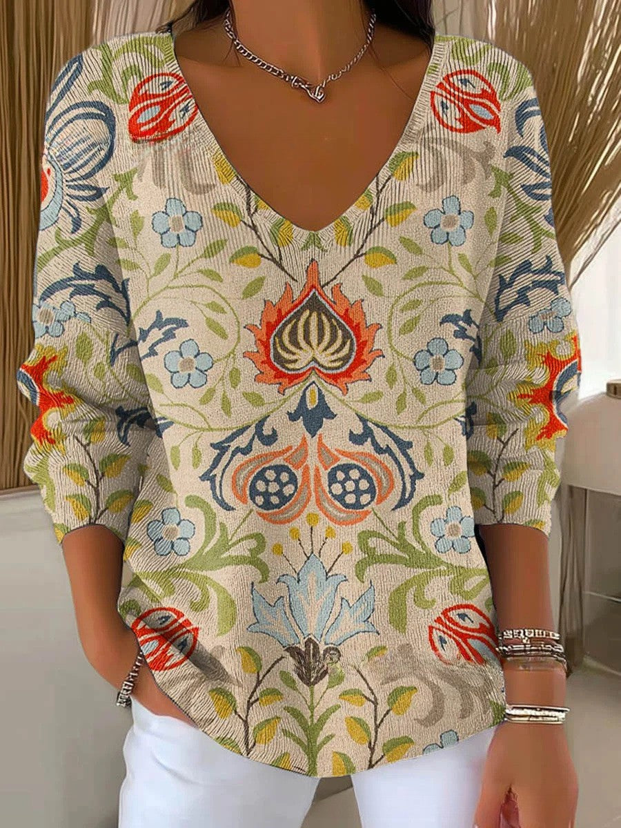 Elise – V-neck jumper