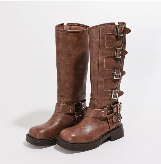 Phoebe - Brown Phoenix Boots