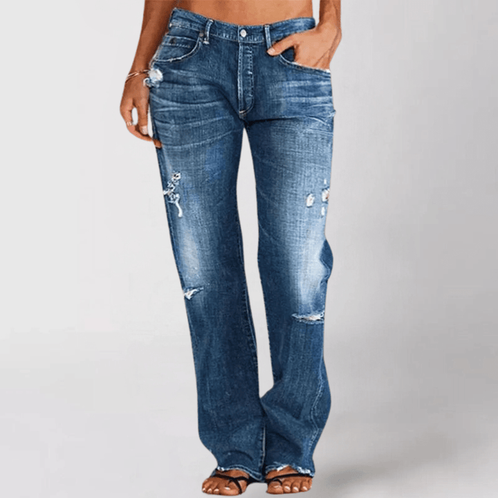 Doris - Relaxed Fit Wide-Leg Jeans