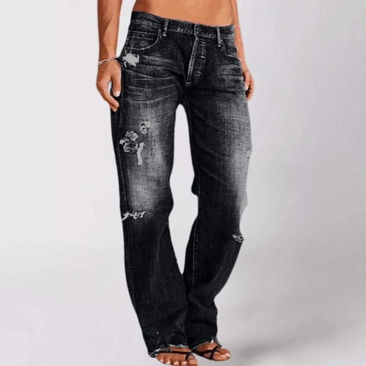Doris - Relaxed Fit Wide-Leg Jeans