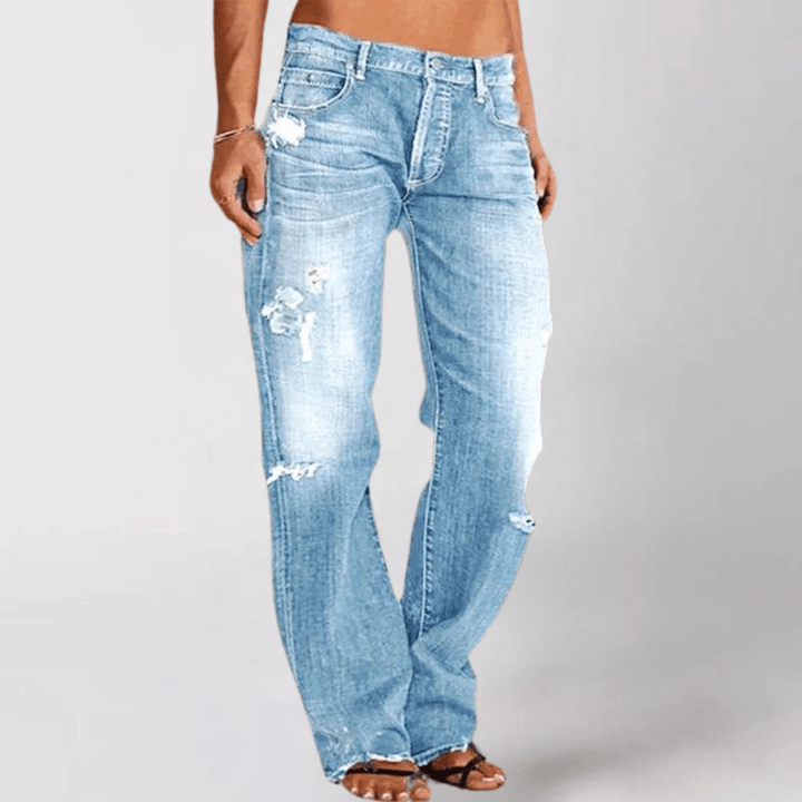 Doris - Relaxed Fit Wide-Leg Jeans