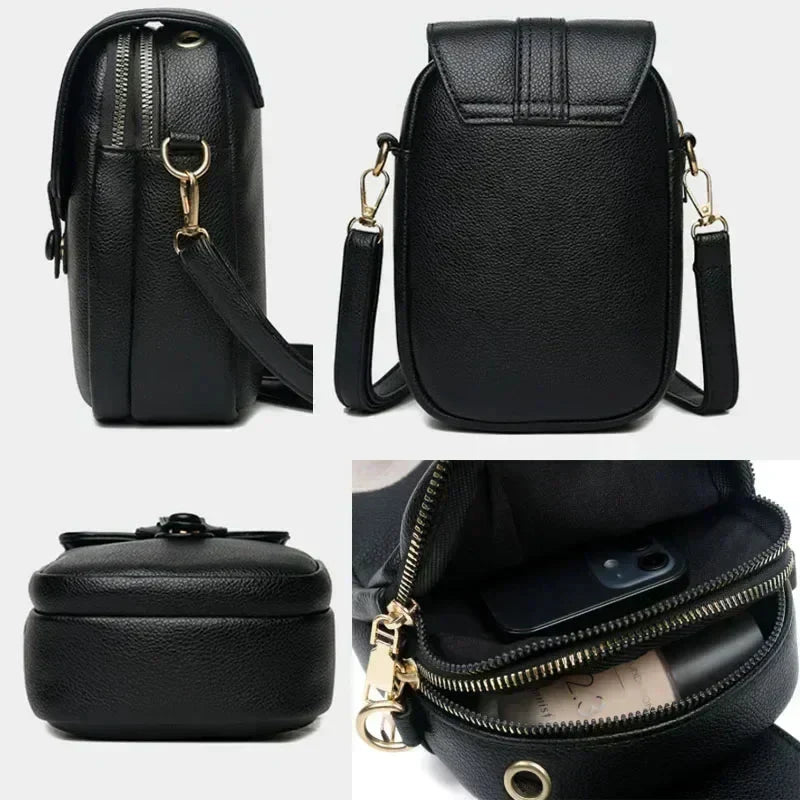 Charlotte - Retro Leather Bag