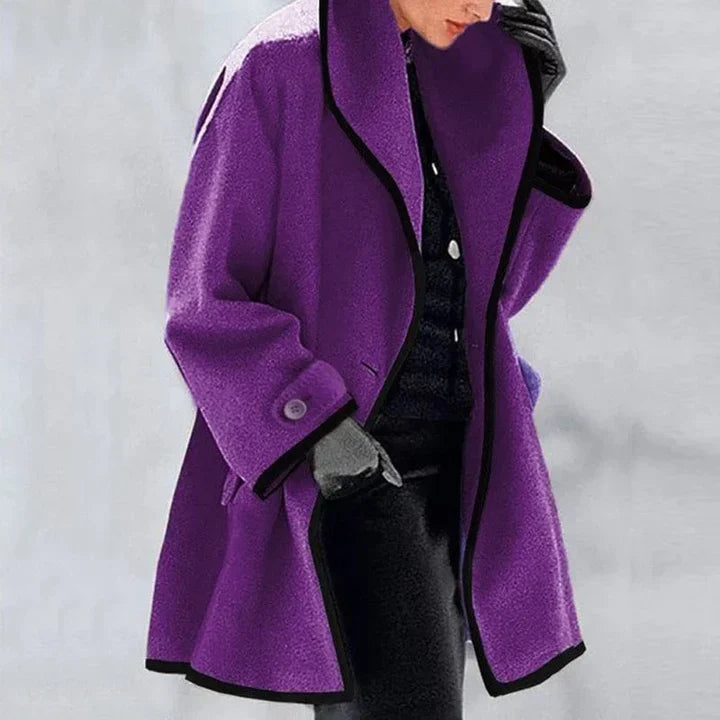 Rowena - Stylish Double-Breasted Coat