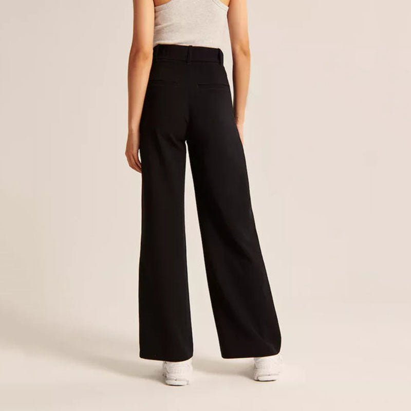 Hannah - Women's Loose Fit Wide Leg Trousers