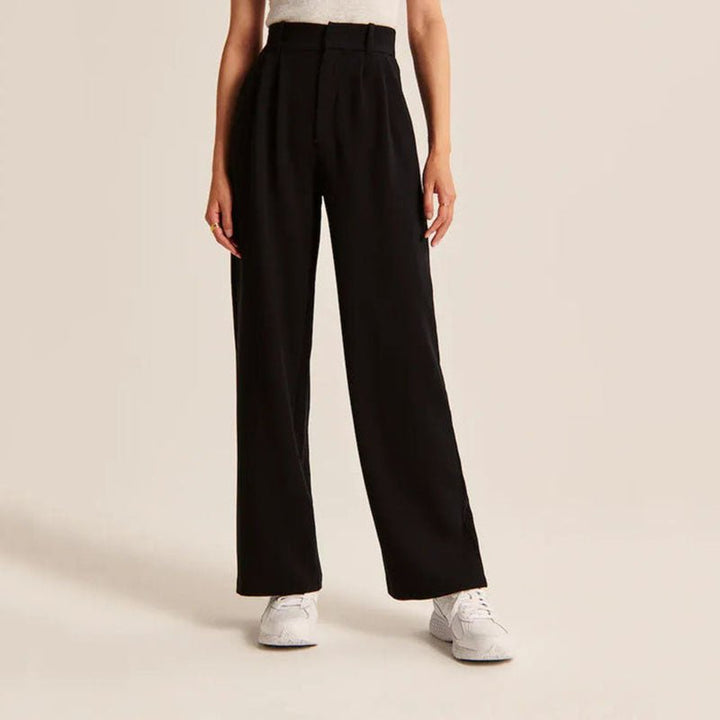 Hannah - Women's Loose Fit Wide Leg Trousers