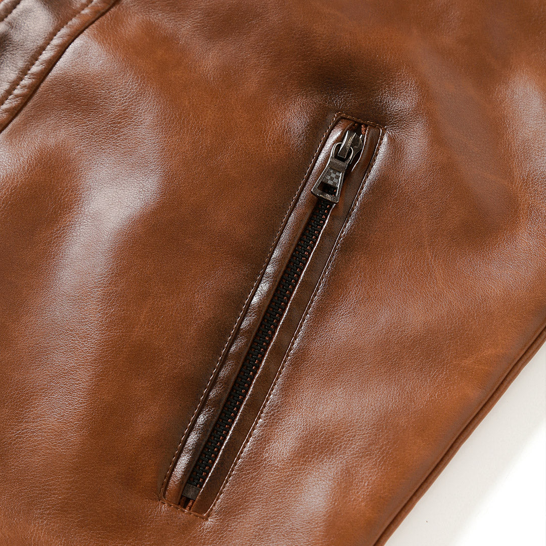 Edward - Roadster Leather Jacket