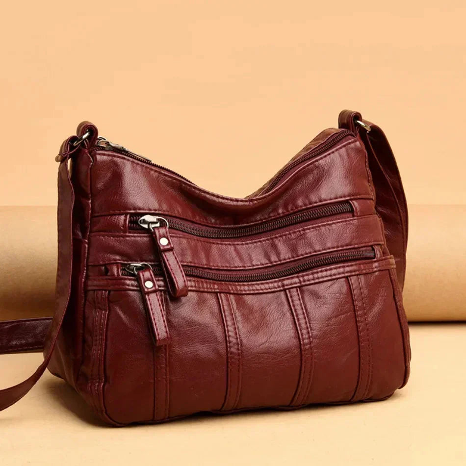Juliette- Soft Leather Crossbody Bag