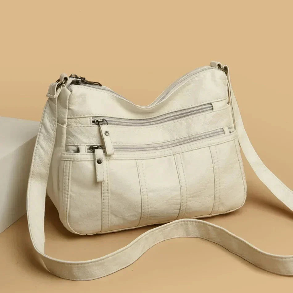 Juliette- Soft Leather Crossbody Bag