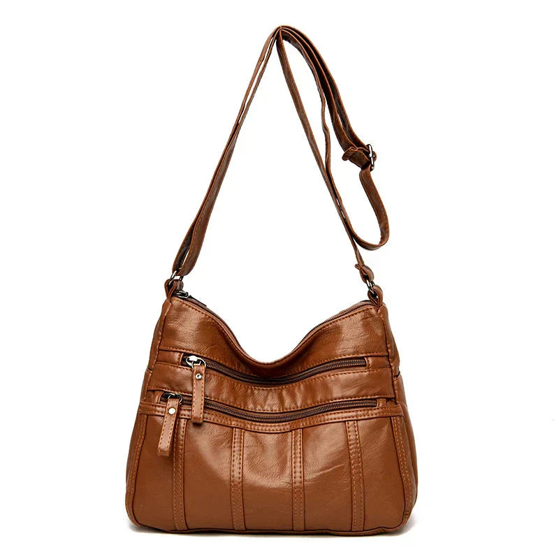 Juliette- Soft Leather Crossbody Bag