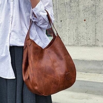 Ruby - Vintage Leather Handbag