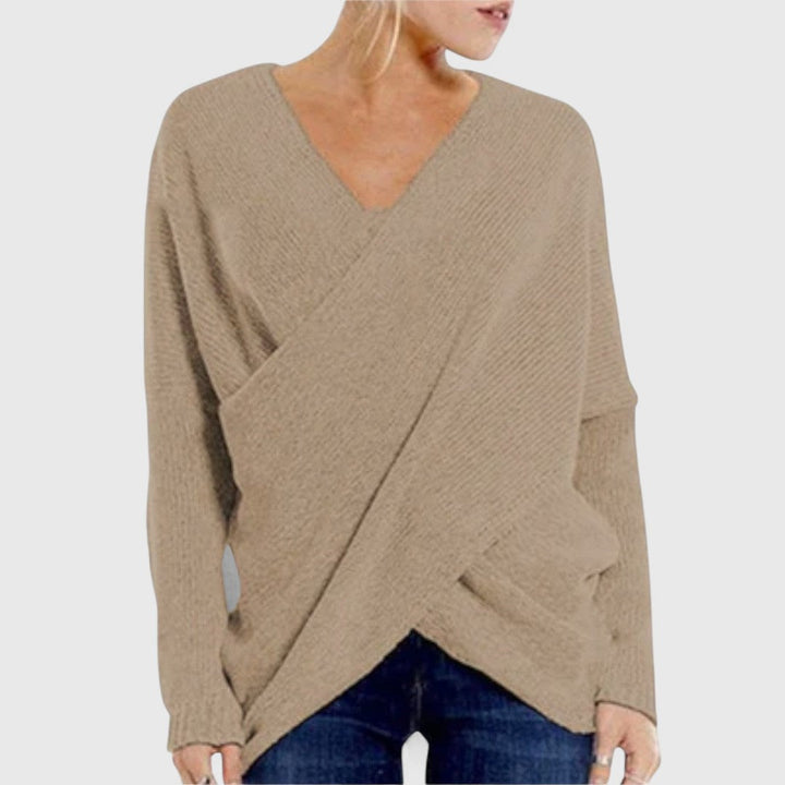 Charlotte - Crossed Sweater