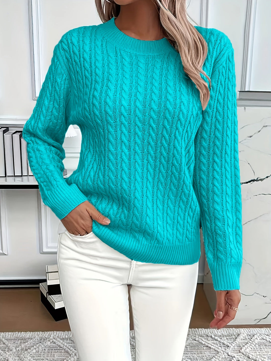 Esther - Casual Loose-Fit Round Neck Sweater